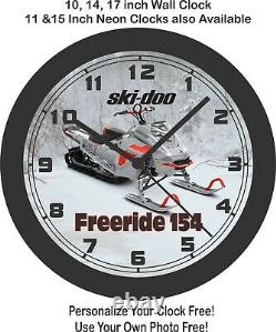 2020 Ski-Doo Freeride 154 Snowmobile Wall Clock-Free US Ship-Polaris, Can-Am