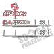 C&a Pro Shaper Bars By Stud Boy (pair) 9in Skidoo Freeride 800r Etec (2012-2013)