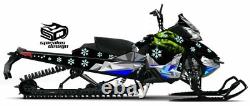 SKI-DOO Summit Freeride 600 800 sled graphic wrap XM Chassis The North