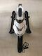 Ski Doo Freeride Outer Edge Downhill Kids Toy Sled Withpull Along Rope White & Blk