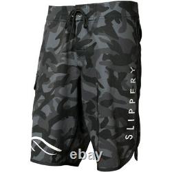 Slippery Pantalone Moto D'acqua Board Shorts Black/camo Sea Doo Jet Ski Freeride